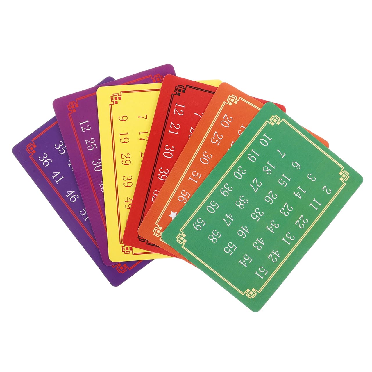 SUPVOX Telepathic Number Card Magic Toys 5 Decks Mind Reading Tricks for Stage Party Entertainment Interactive Mentalist Game