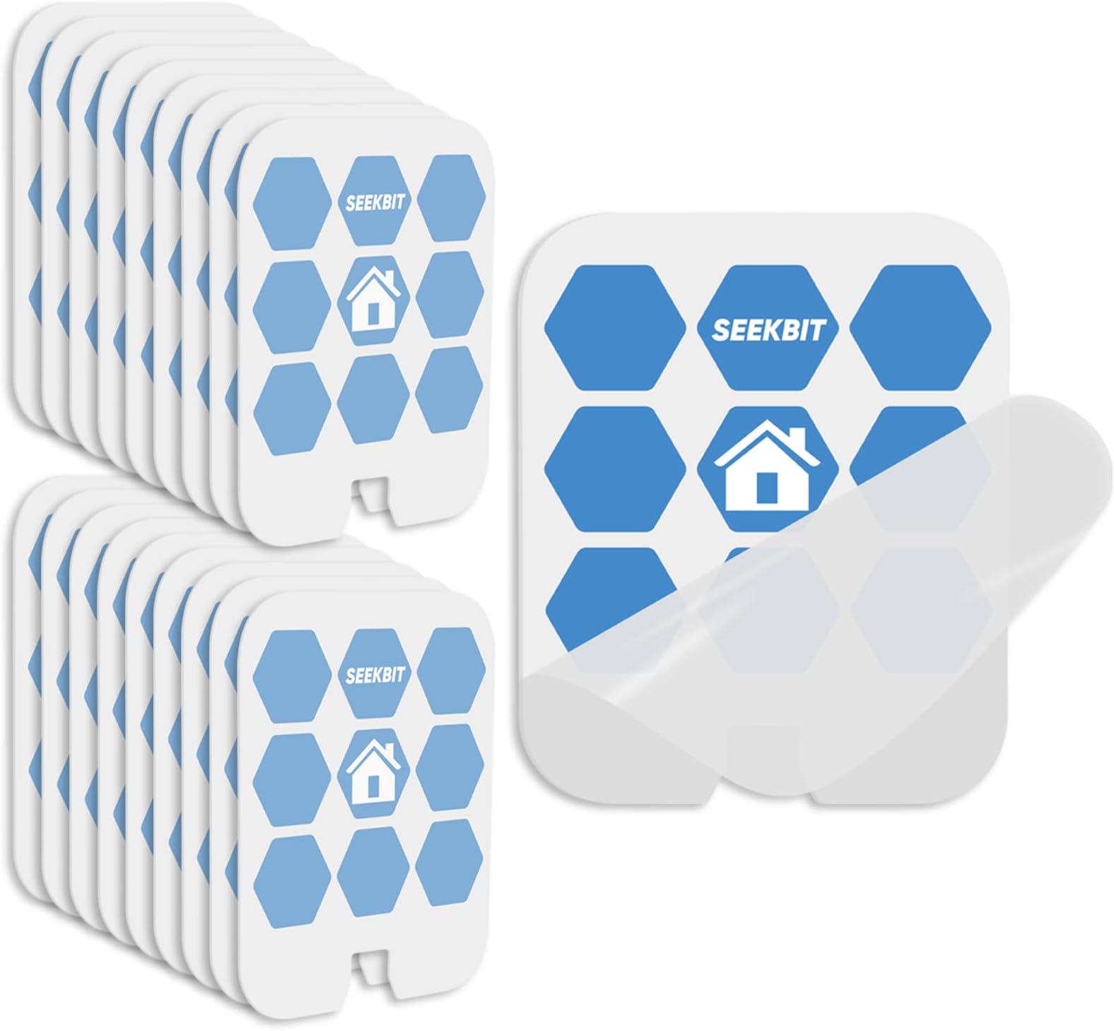 SEEKBIT20 Pack Refills Glue Boards Compatible with Dynatrap Mosquito Trap DT3005W Dot Safer Home SH502 Plug-in Indoor Insect Trap Fruit Fly Trap Replacement Glue Cards, Mosquito Killer Glue Pads