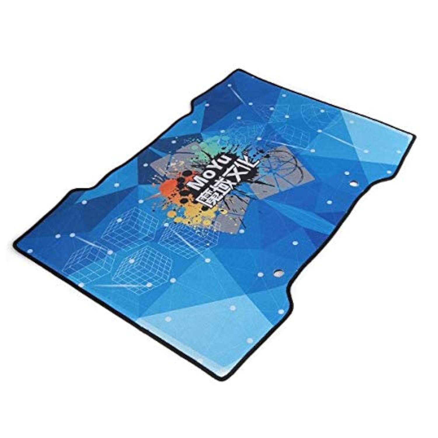 Macho River Collection Moyu Professional Speed Cube Timer Competition Mat for Cubing, Stacking, or Any Variety of Games: Mat Only, Timer Not Included