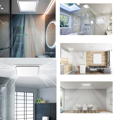 Miniatura 6 de Extractor de techo, ventilador de baño súper silencioso, ventilador de montaje en ventana y pared para baño, cocina, ventilación de ventilación, 220