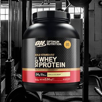 Optimum Nutrition 100% Whey Protein Whey Gold Standard 2.05kg - Vanilla Ice Cream
