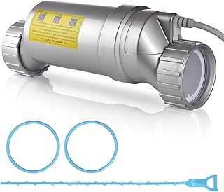 T-15 Pool Salt Cell Compatible with Hayward W3T-CELL-15 up to 40,000 Gallons In-Ground Swimming Pools Replace# T Cell T15 TCEll940 TCELL 940 T-CELL-15 SWP