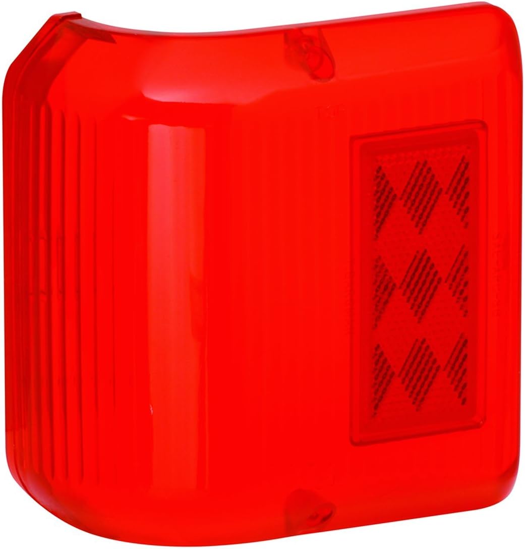 Bargman 34-86-711 Wrap Around Light #86 - Red Replacement Lens Only