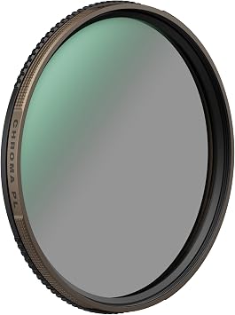 POLARPRO - 135 Series Chroma PL Circular Polarizer Filter w/Peter McKinnon Enhanced Color Saturation & Glare Reduction for DSLR, Mirrorless & Cinema Cameras Premium Threaded Lens Filter - 82mm