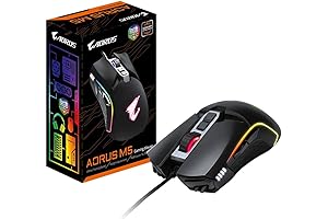 AORUS GM-AORUS M5: Advanced Gaming Mouse with 16000 DPI Optical Sensor
