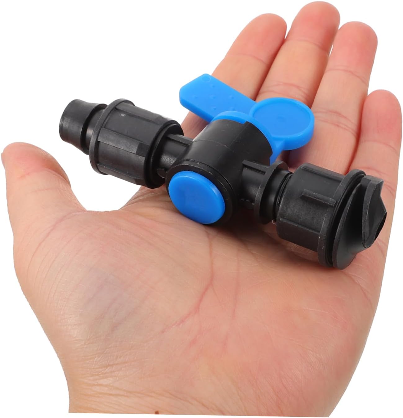 50pcs Water-saving Joint for Drip Irrigation Garden Hose Plugs Drip Tube Connectors Hose Adapters Garden Watering Systems