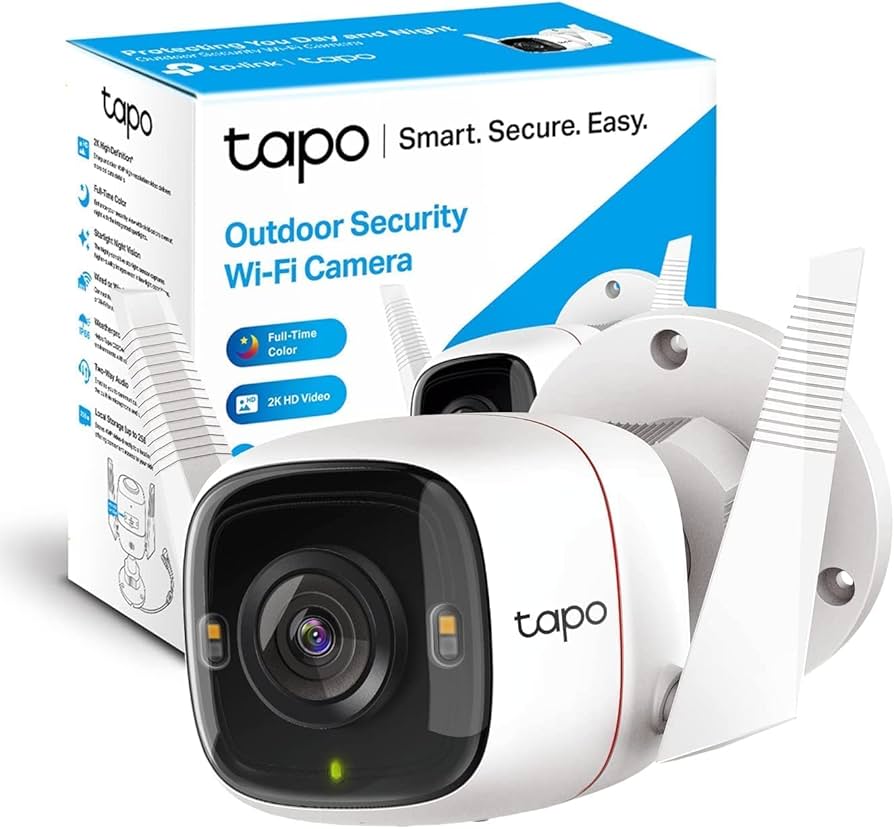 TP-Link tapo 屋外カメラ WiFi 2K Tapo 2K 4MP QHD Outdoor Security Camera with Starlight Sensor