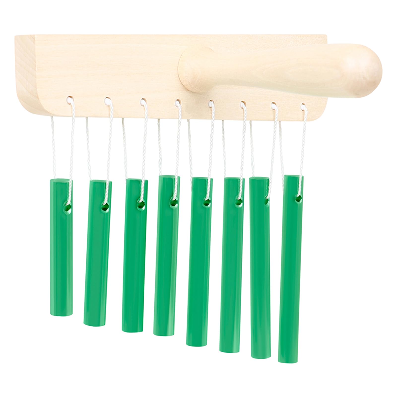 Winds Chimes 8 Tone Hand Bells with Knocker Windchime Chimes Bells Hand Held Winds Percussion Children Toy Windchime