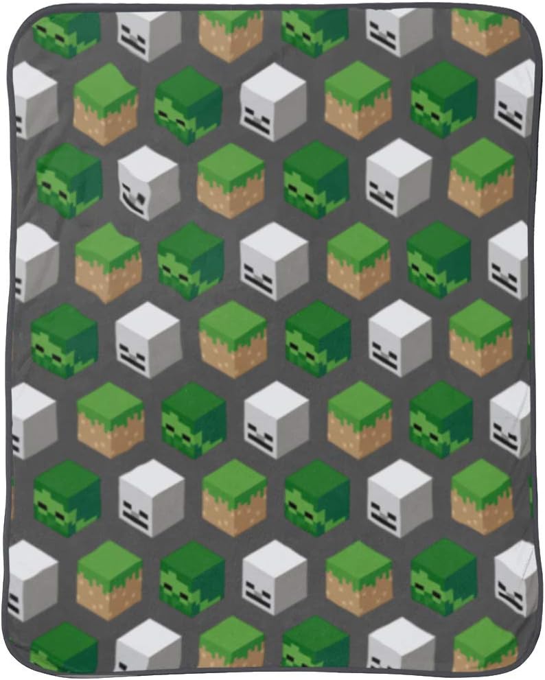 Jay Franco Minecraft Survive Throw Blanket for Kids (46×60)