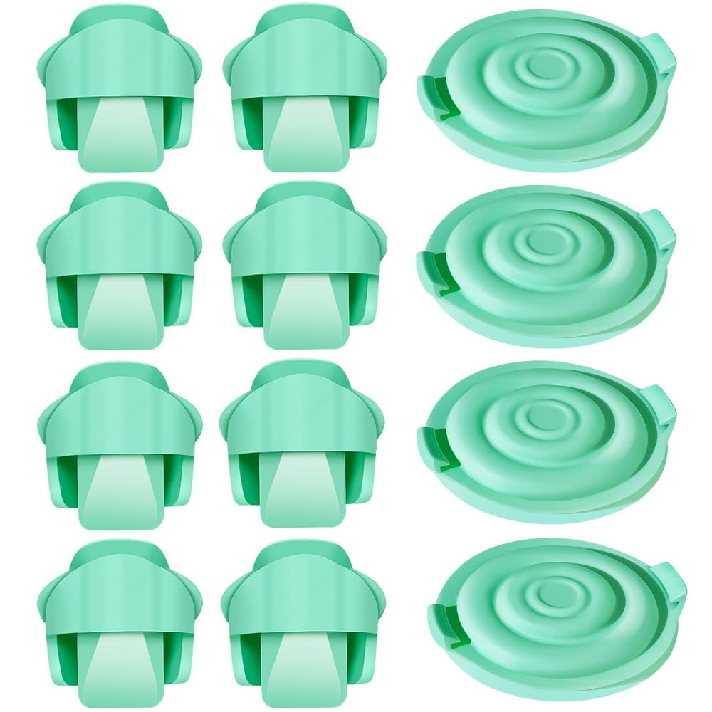 TB Tbuymax 8pc Duckbill Valves 4pc Pump Seals Diaphragm Compatible with Wearable Elvie Breast Pump and Pump Parts Replacement Membrane Parts-image-26