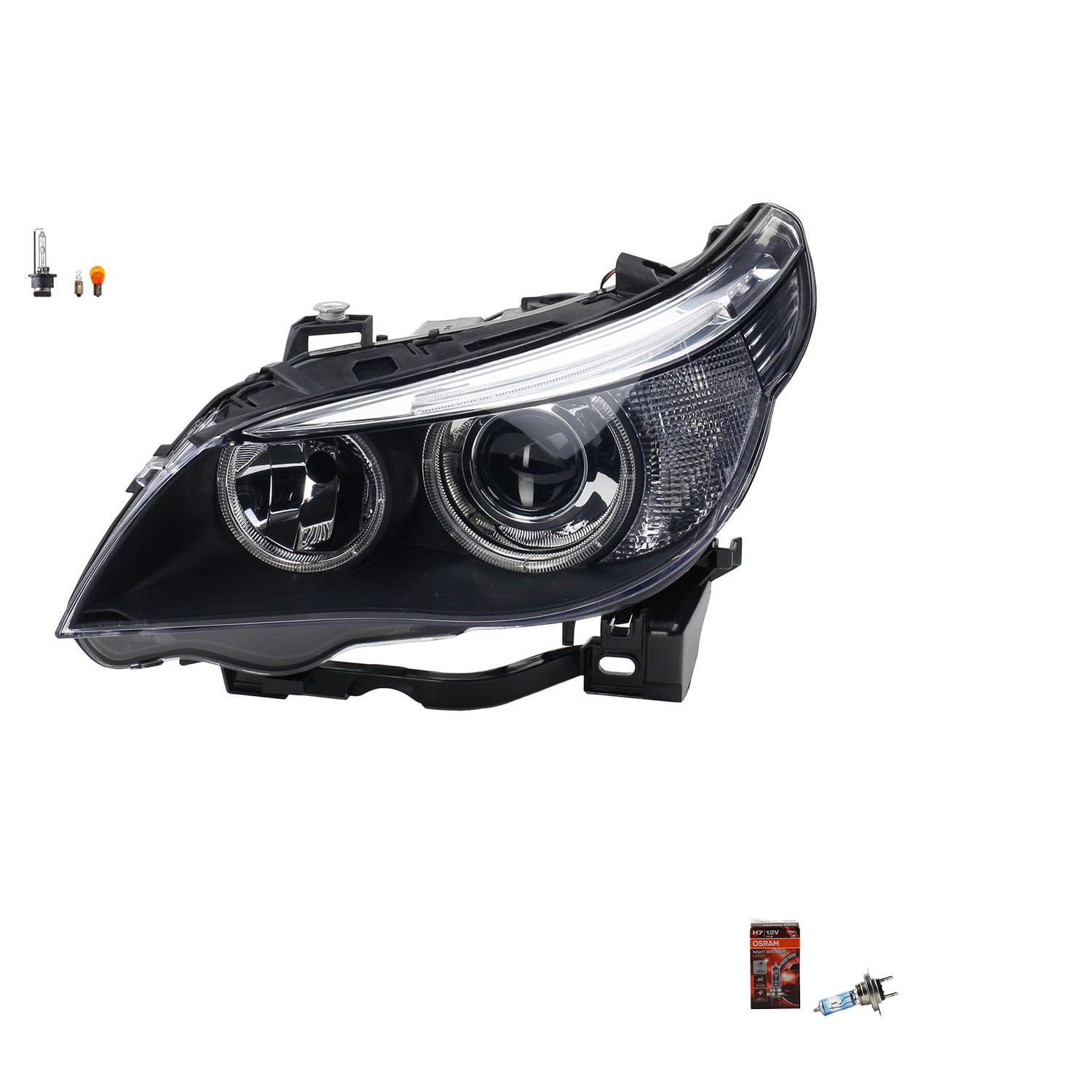 Johns, Fanale Xenarc Night Breaker adatto per BMW Serie 5 E60/E61 sinistro
