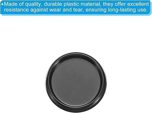 Miniatura 4 de PATIKIL Discos de encuadernación de libros de plástico de 0.748 in, paquete de 33 discos de expansión de disco redondos para planificador de