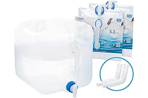 2×5.3 Gallon BPA Free Water Storage Cube Collapsible
