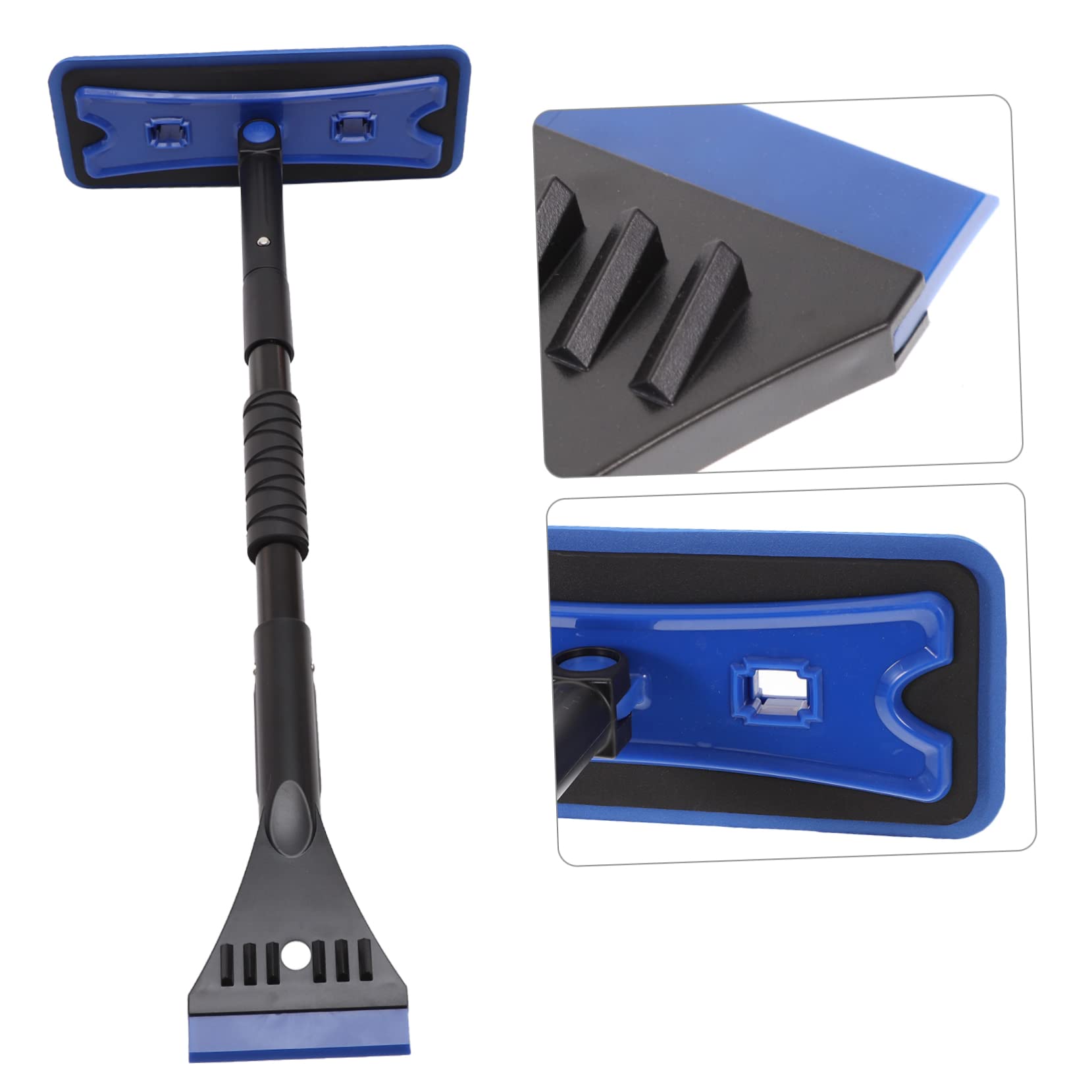 Grattoir à Glace pour Voiture, Brosse Télescopique 7 Angles, Aluminium