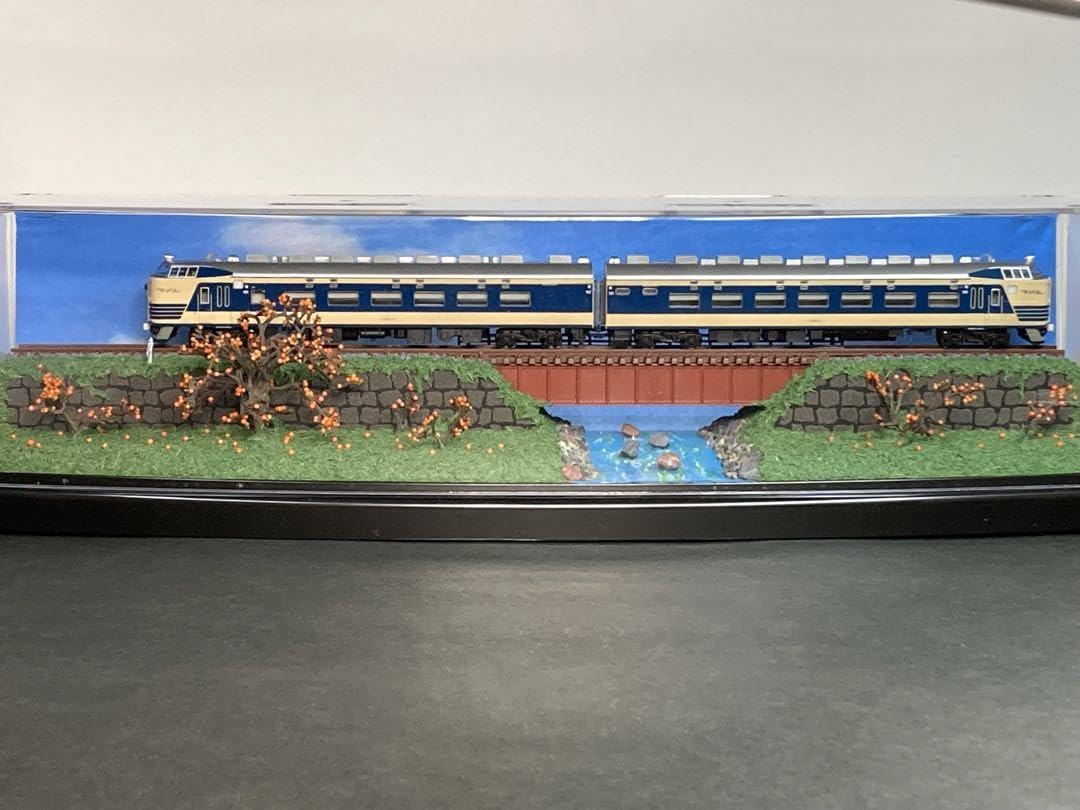 Amazon | 鉄橋と柿の木 Nゲージ ジオラマ | 鉄道模型 通販