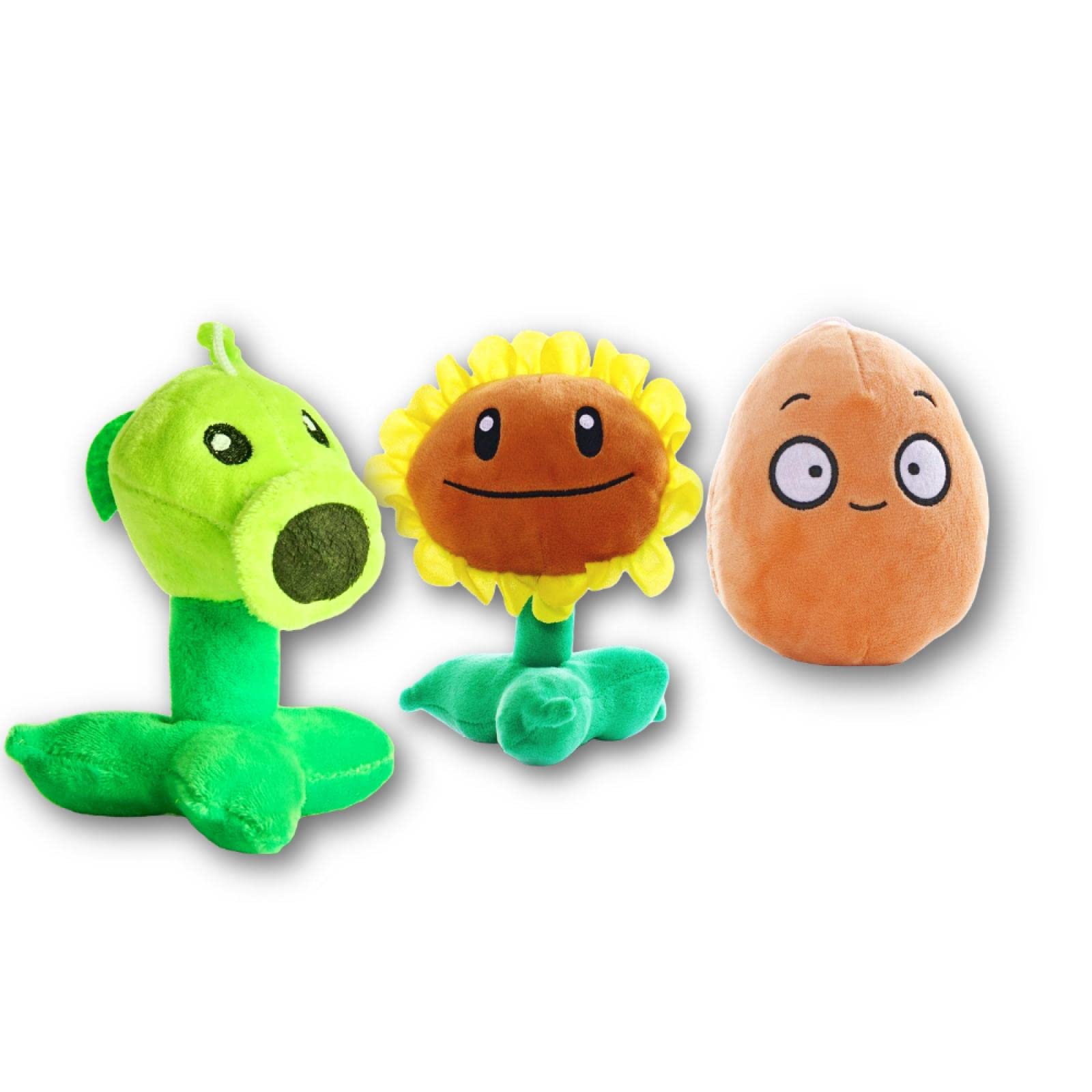 Buy 3pc 1520CM s vs. Zombies Cute Plush Sunflower Doll Toy Peashooter