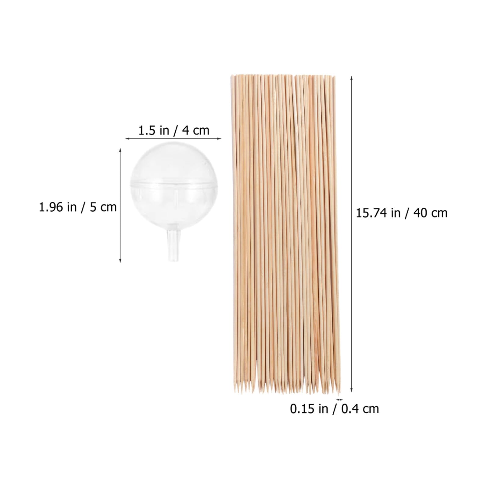 1 Satz Schokoladen-trüffel-Tasse Milchschokolade Halter Für Bonbonsträuße Zuckerwattemaschine Pralinen Gummiballmaschine Bulk-Schokolade Pongbälle Bambus + Acryl 100st