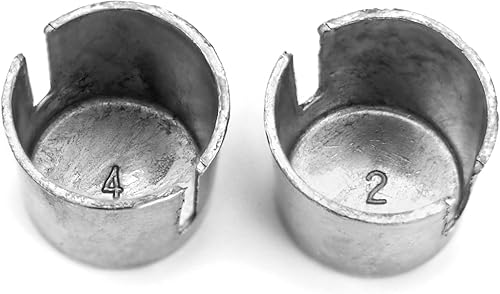 Miniatura 4 de QWORK Tapón de cuñas de poste de batería, paquete de 4 extremos de cable terminal para poste positivo o negativo