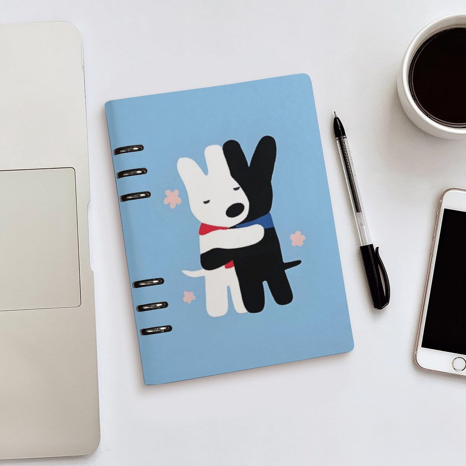 Amazon.co.jp: リサとガスパール システム手帳 PU ノートメモ帳