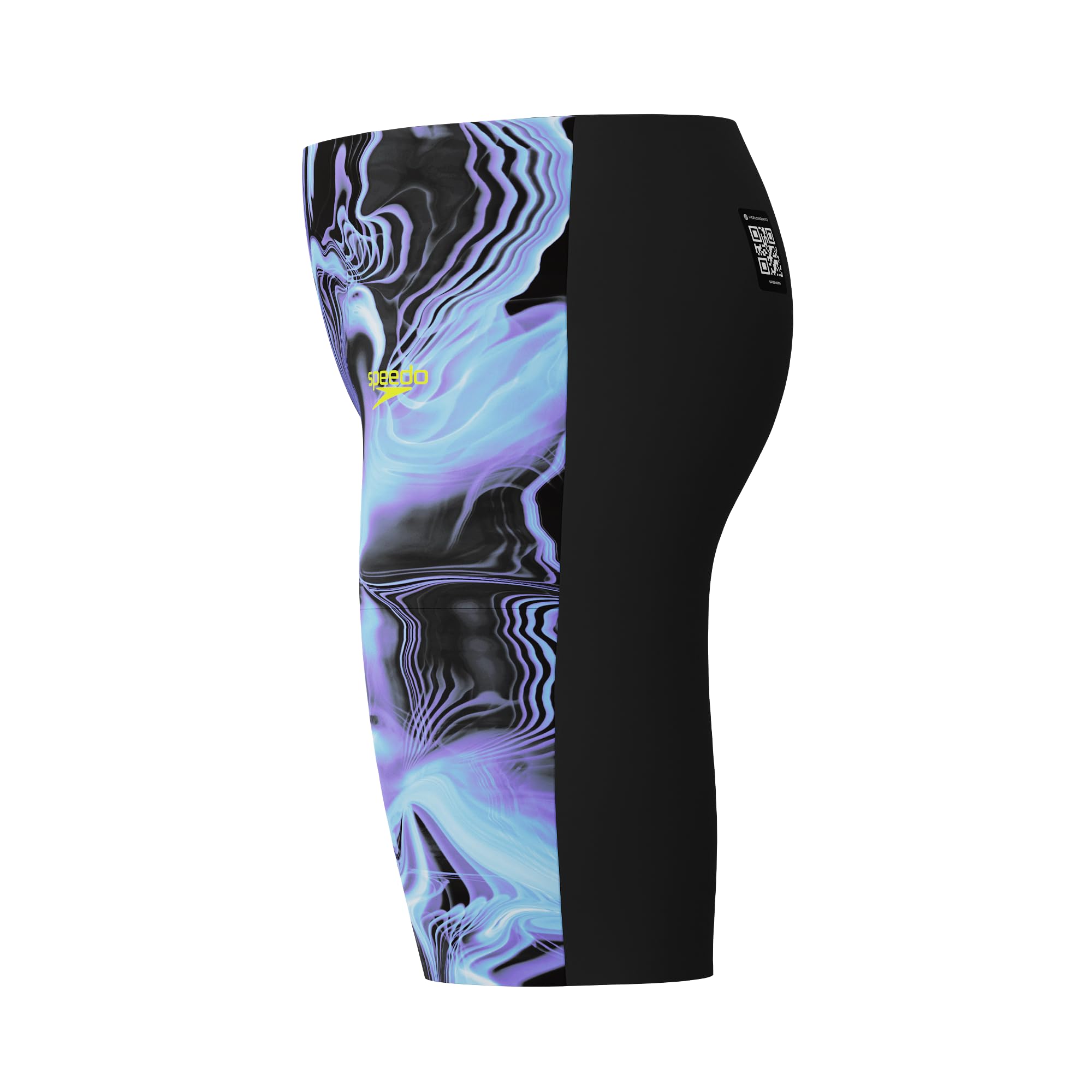 Speedo Fastskin Junior Endurance+ Max - Bañador de cintura alta para niños, color azul y morado