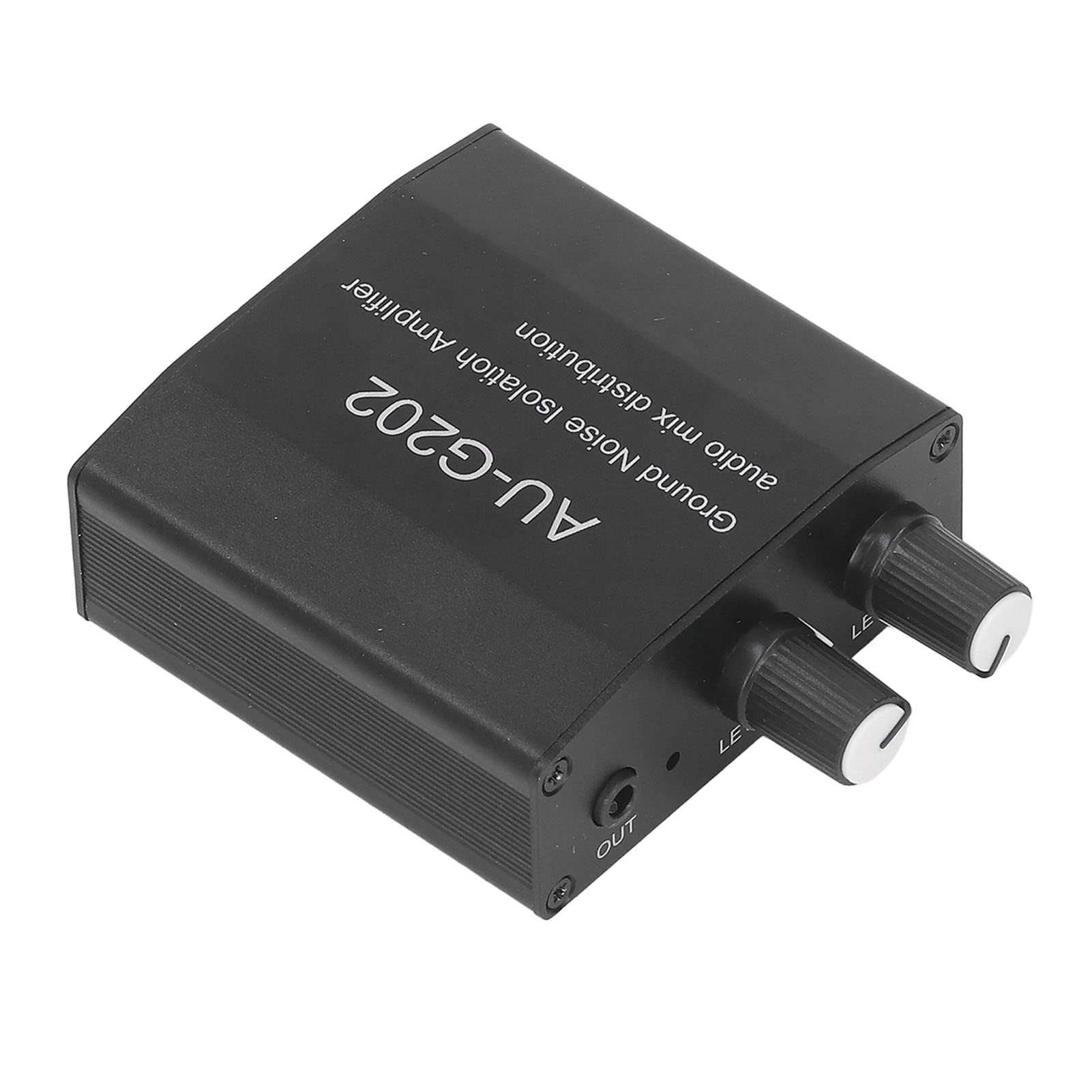Préamplificateur audio stéréo haute performance 2 entrées 2 sorties pour systèmes audio domestiques coque en métal