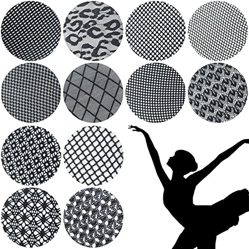 12 Pack Invisible Hair Net Set Reusable Elastic Mesh Bun Cover Elastic Mesh Edge Net For Ballerina Dancer Bank Clerk Nurse Skater Hair Accessories For Women Girls #TOP27