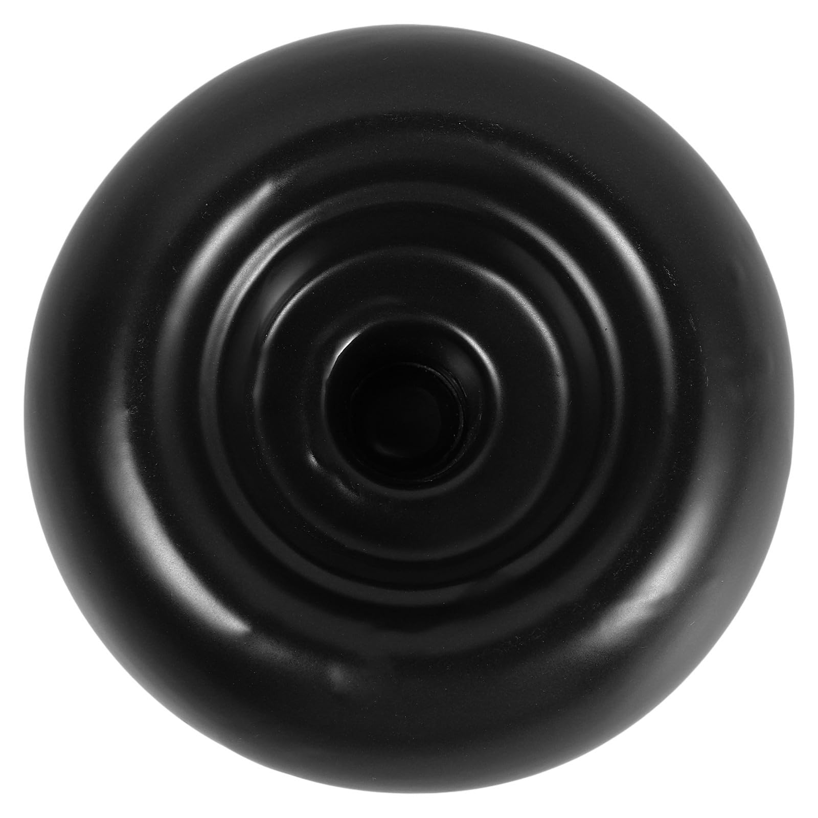Toyvian 3 Piezas Portavelas de Té de Cerámica Negra, Candelabro Moderno