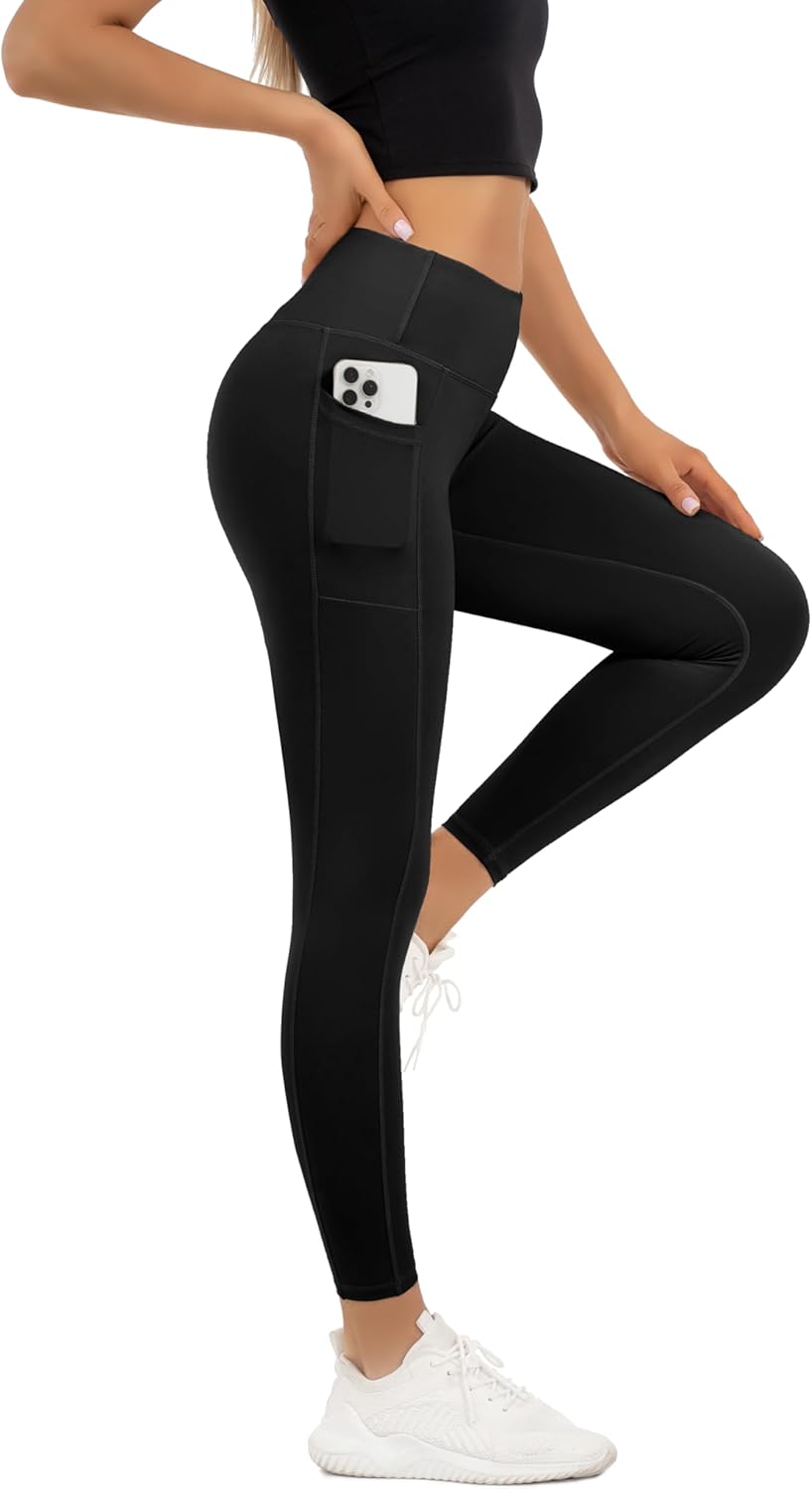 High Waisted Leggings for Women Tummy Control Yoga Pants Workout Leggings Ultra Soft No See Through