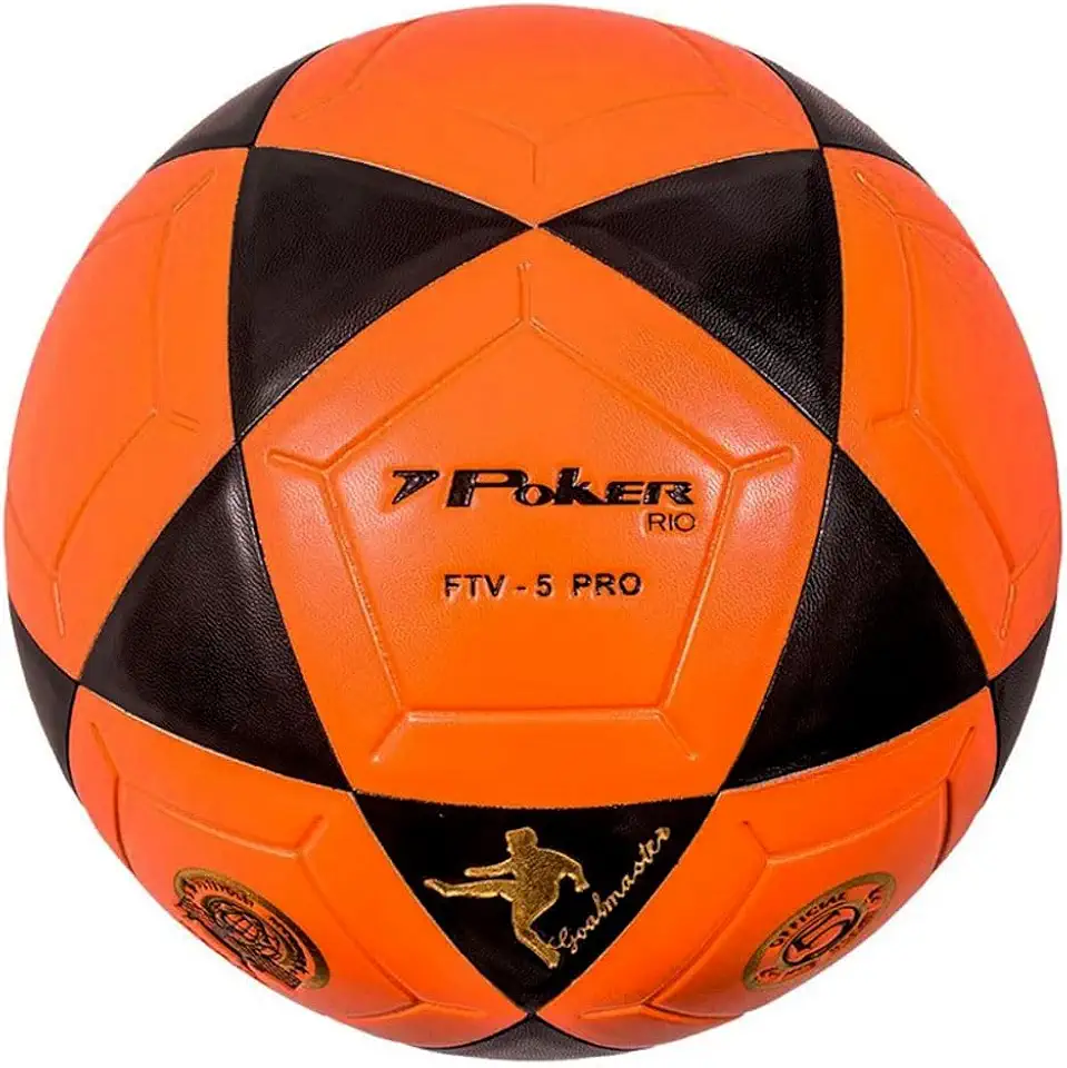 Bola de Futevôlei Poker FTV 5 Rio - Preto