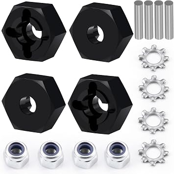 Hex Hub Adapter Metal for HBX 1/18 18859 RC Crawler Car Truck Upgrade Accessories