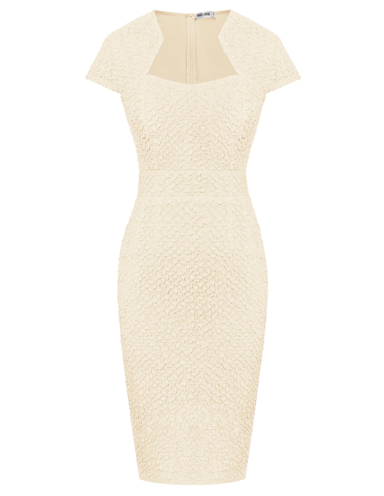 GRACE KARIN Dress Women Pencil Dress Cap Sleeve Pencil Dress