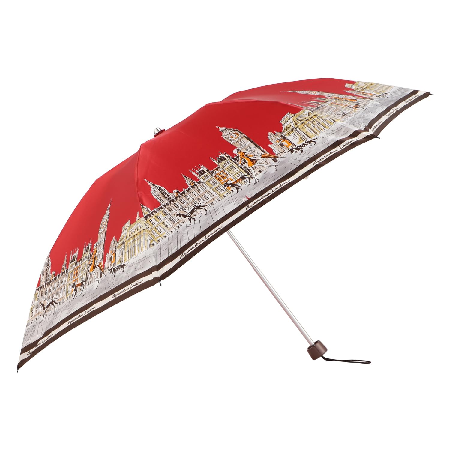 Amazon | [アクアスキュータム] Aquascutum 折り畳み傘 雨傘 犬とお