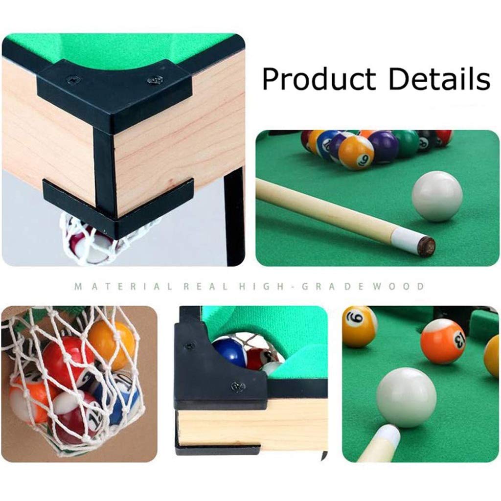Amazon.co.jp: 31インチの屋内用ミニ卓上ビリヤード台セット