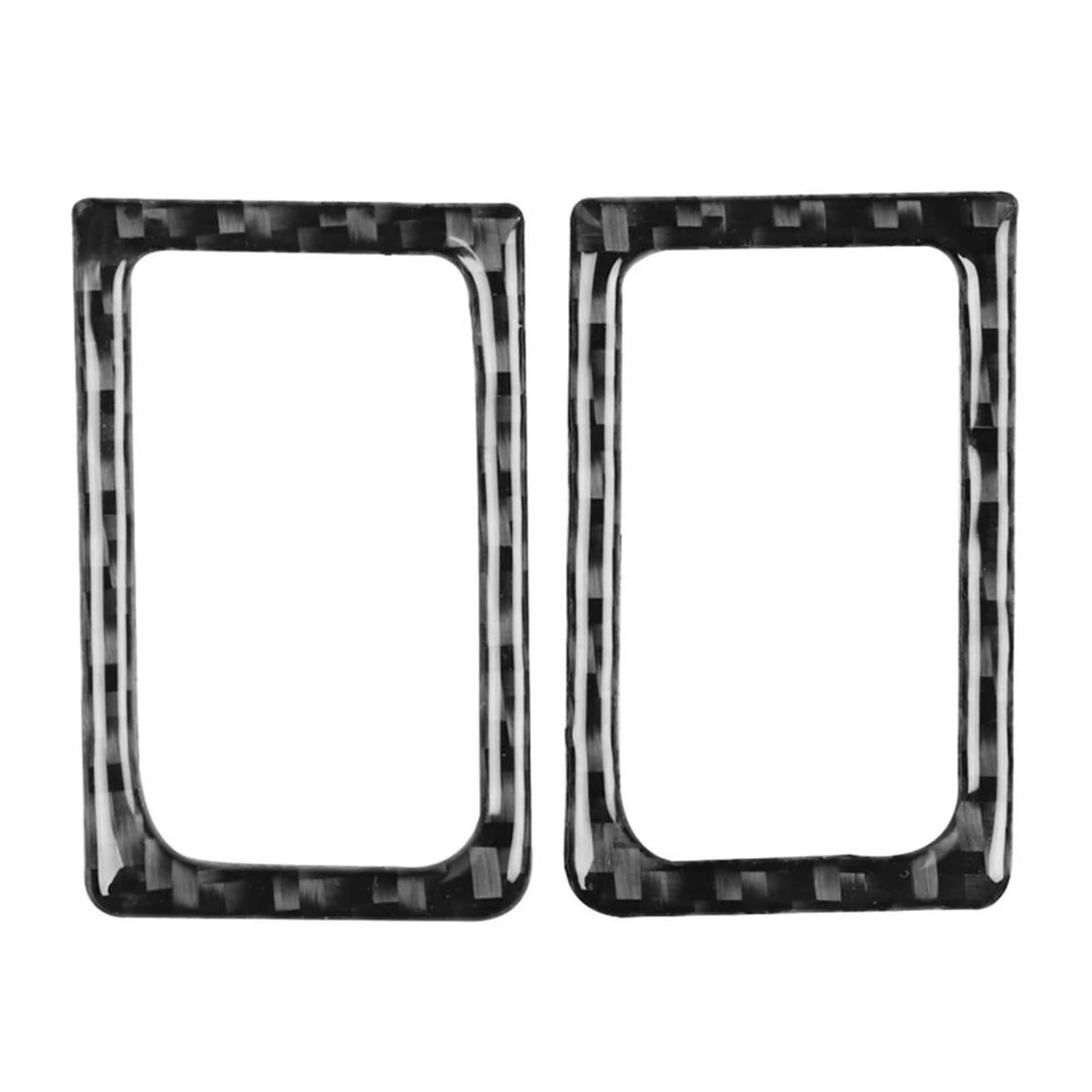 Car Interior Door Lock Pins Frame Cover Decoration Sticker Trim for Nissan for GTR R35 2008-2020 Truck(Black)