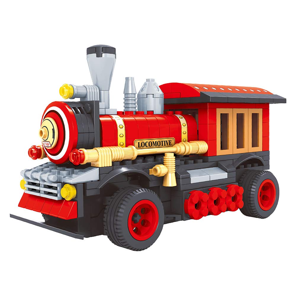 AusiniPlastic Train Set, Multi-Colour, 326 Pieces