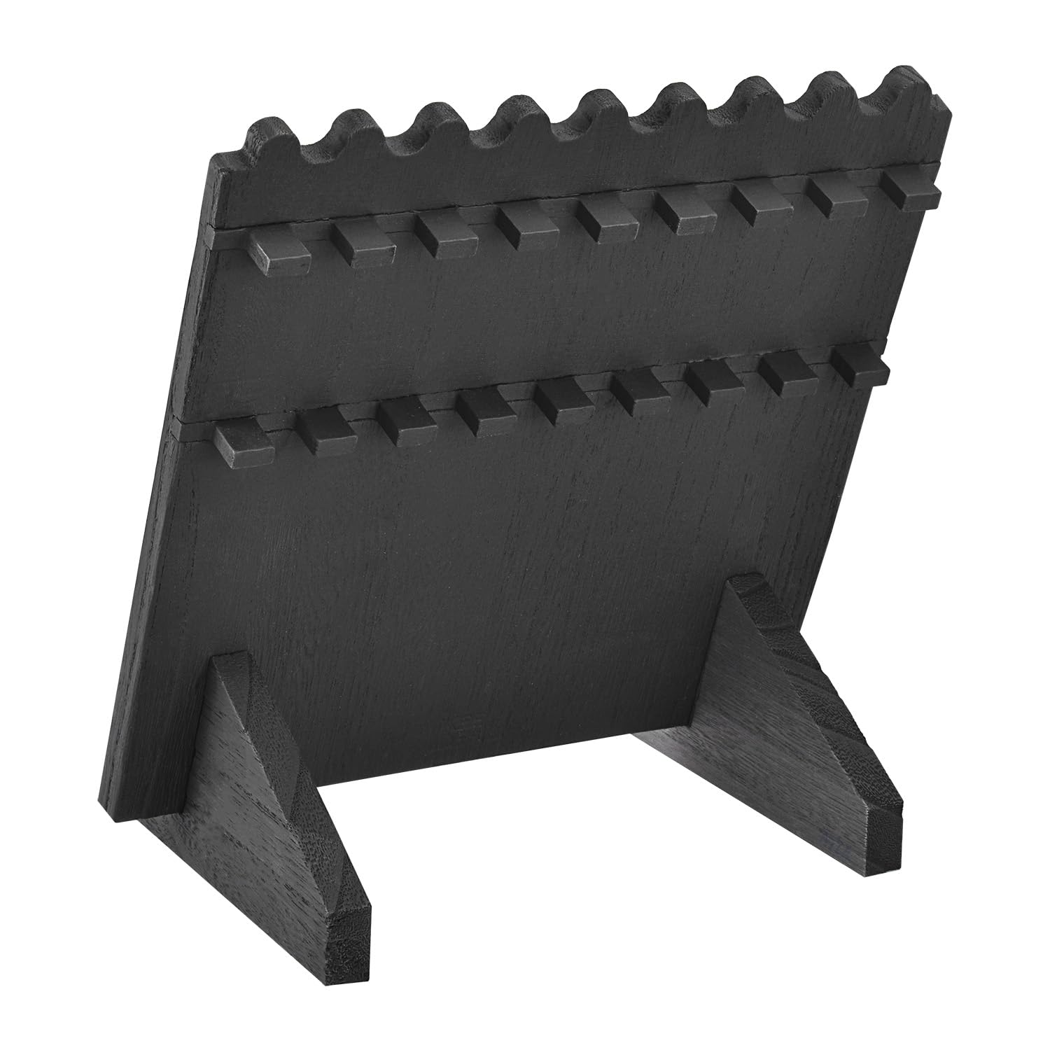 Mooca Présentoir à Bijoux En Bois Pour 8 Colliers, Présentoir à Colliers, Support De Rangement Pour Colliers, Bijoux, Couleur Marron