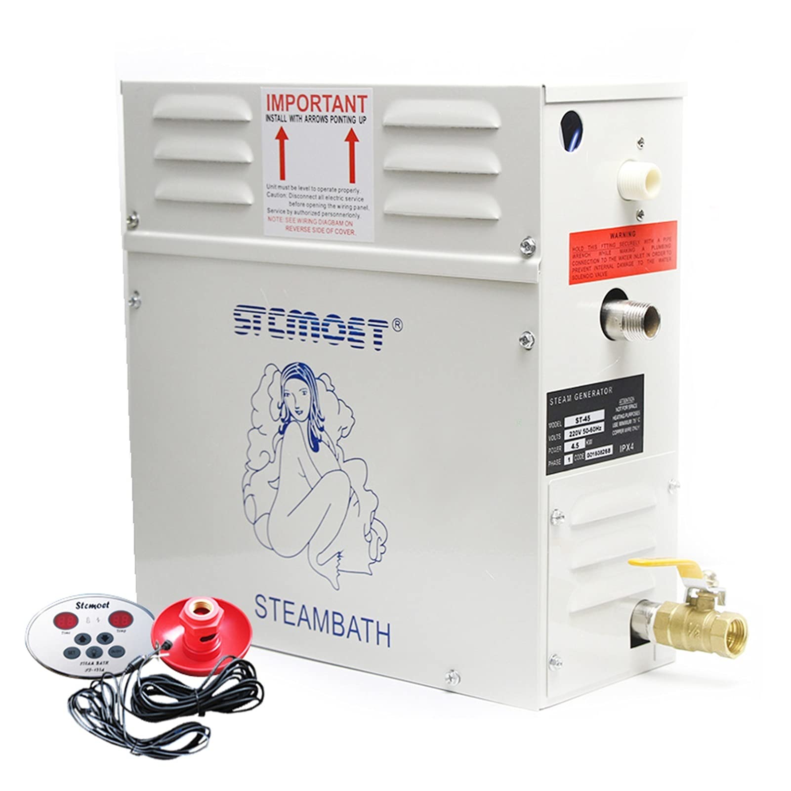 9KW Steam Generator Sauna For Sauna Room Control Steam Bath Machine For Home Spa Relaxes Tired Fumigation Machinery and Equipment