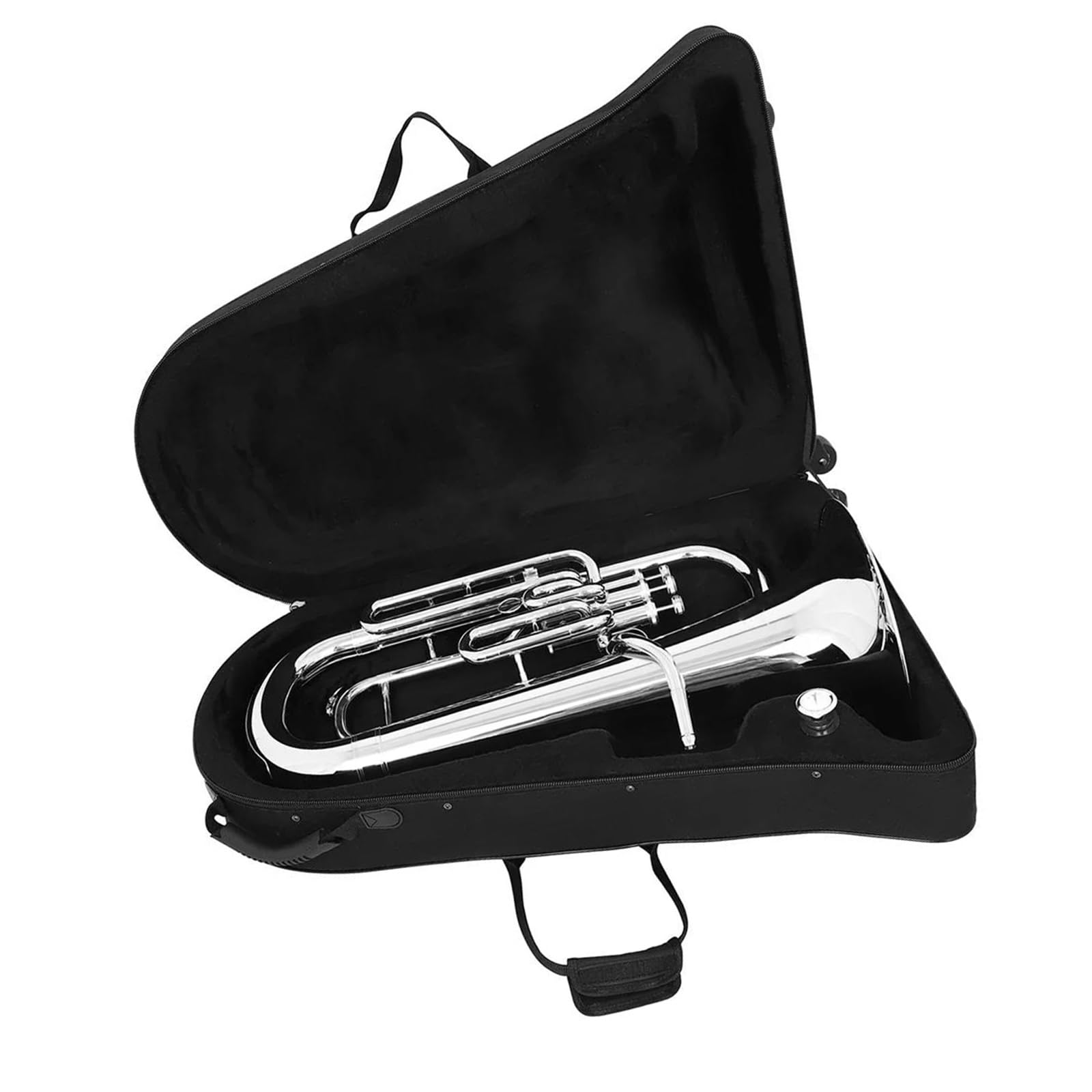 Eufonium Mosiądzu Bb Euphonium 3 Klawiszowy Pionowy Róg Barytonowy Dla Początkujących Profesjonalny Instrument Dęty Blaszany