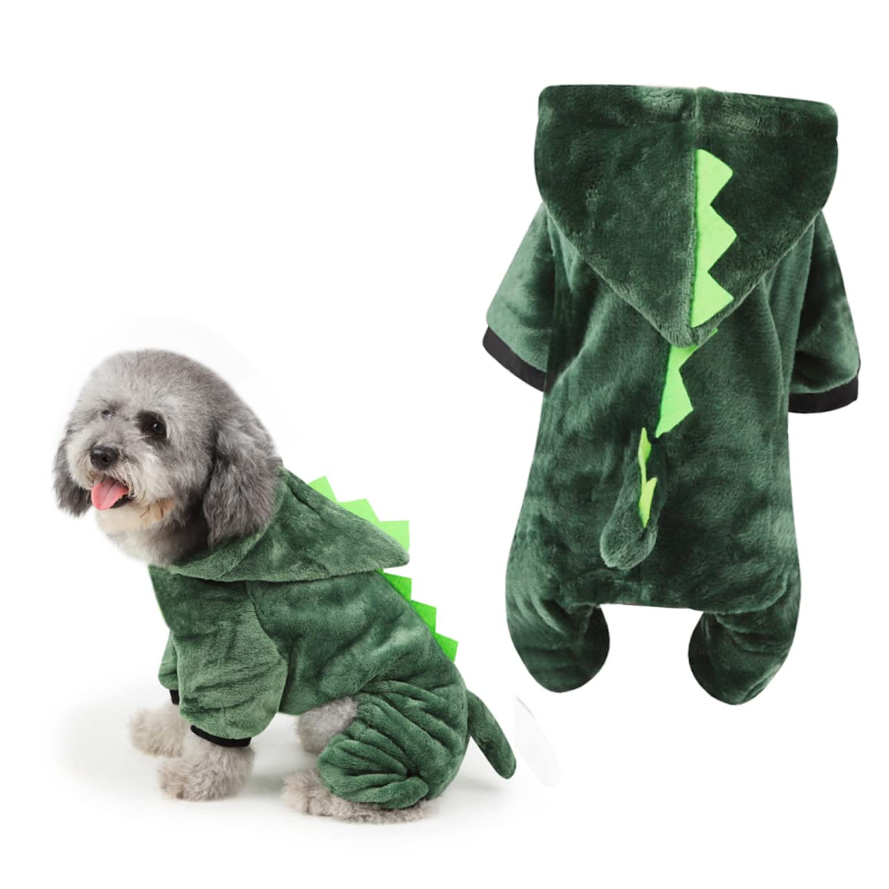 Didiseaon 3pezzi Costume Per Cani Xl Abbigliamento Per Animali Domestici Caldo e Morbido Per Halloween Feste e Occasioni Speciali