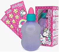 Nosewash Max Unicórnio- Dispositivo para Lavagem Nasal de Bebês e Crianças, Limpador de Nariz, Irrigação Nasal, Alivio de Alergias e Congestão Nasal, com Controle de Fluxo, Frasco 240 ML com Escala