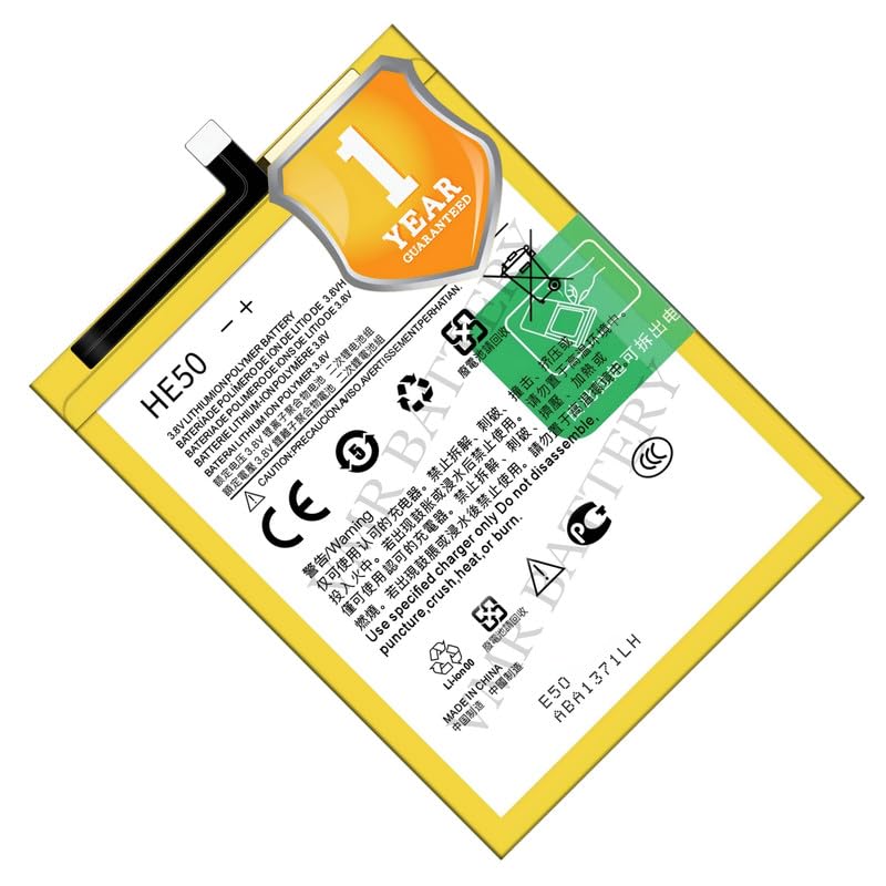Image of Original HE50 Battery Compatible for Motorola Moto E4 Plus (XT176, XT1770, XT1773) | Moto E5 Plus - (5000mAh) - 1 Year Warranty K7