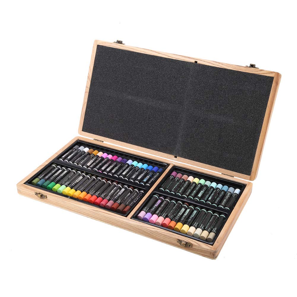 Changor Crayones de Pintura Al óleo de 60 Colores, Material No Tóxico