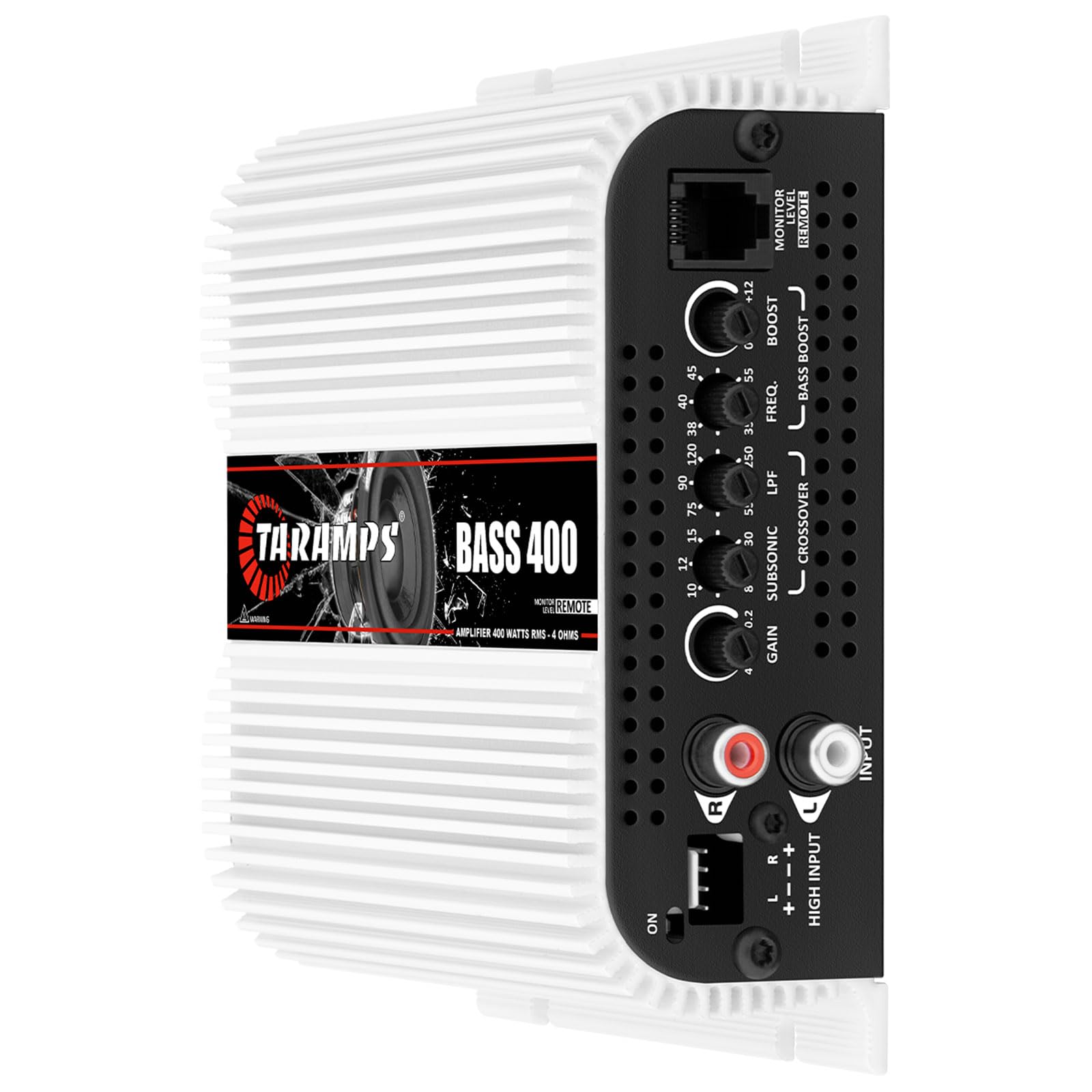 Taramps Bass 400 4 Ohms Monoblock Amplifier 400 Watts Rms Powerful