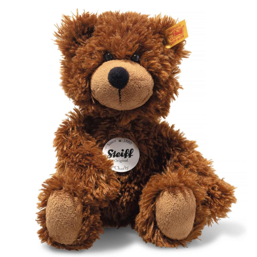 Steiff 23cm Charly Dangling Teddy Bear (Brown) : Amazon.co.uk: Outlet