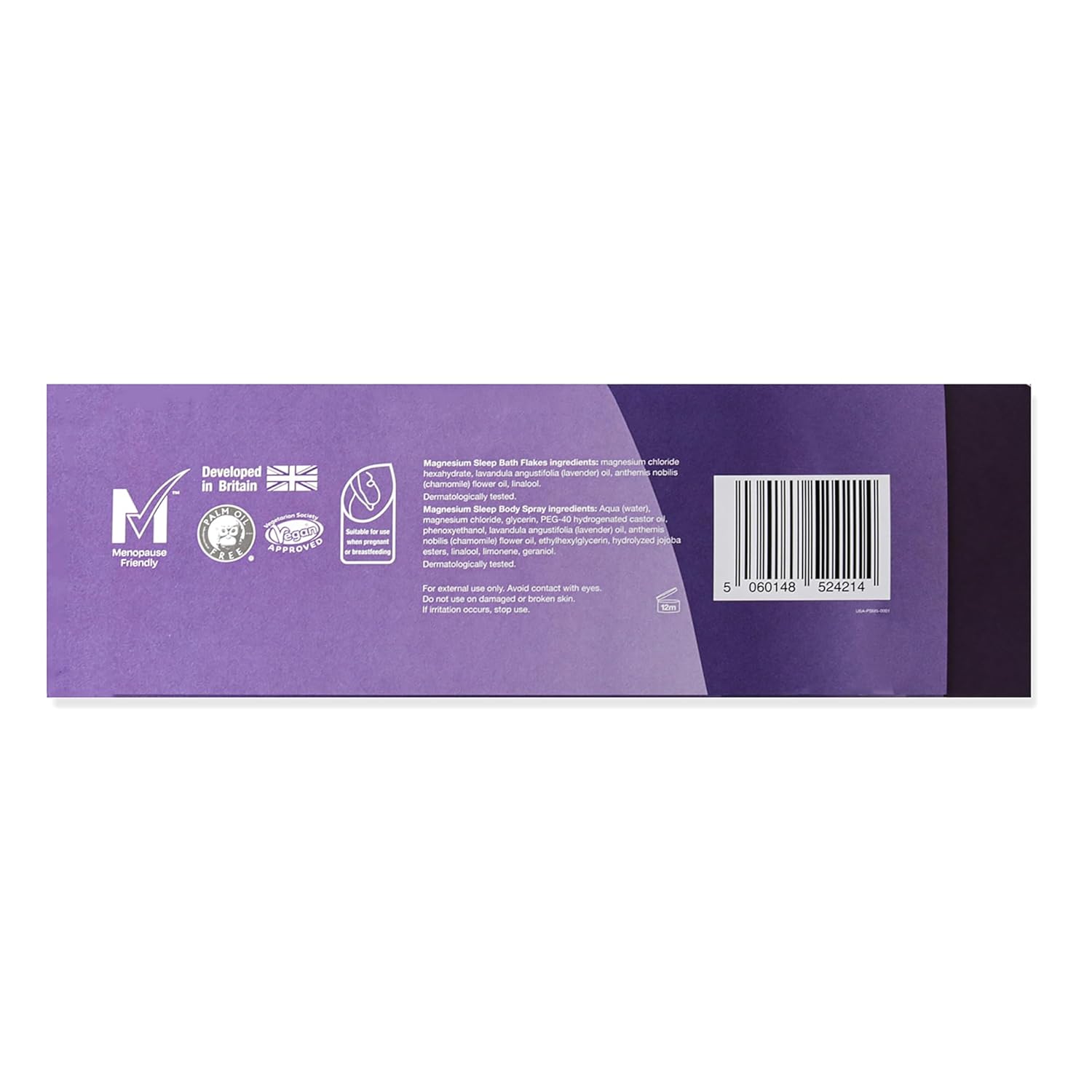 BetterYou The Wellness Collection - Magnesium Sleep for Unisex - 2 Pc 3.38oz Body Spray, 35.2oz Bath Salt