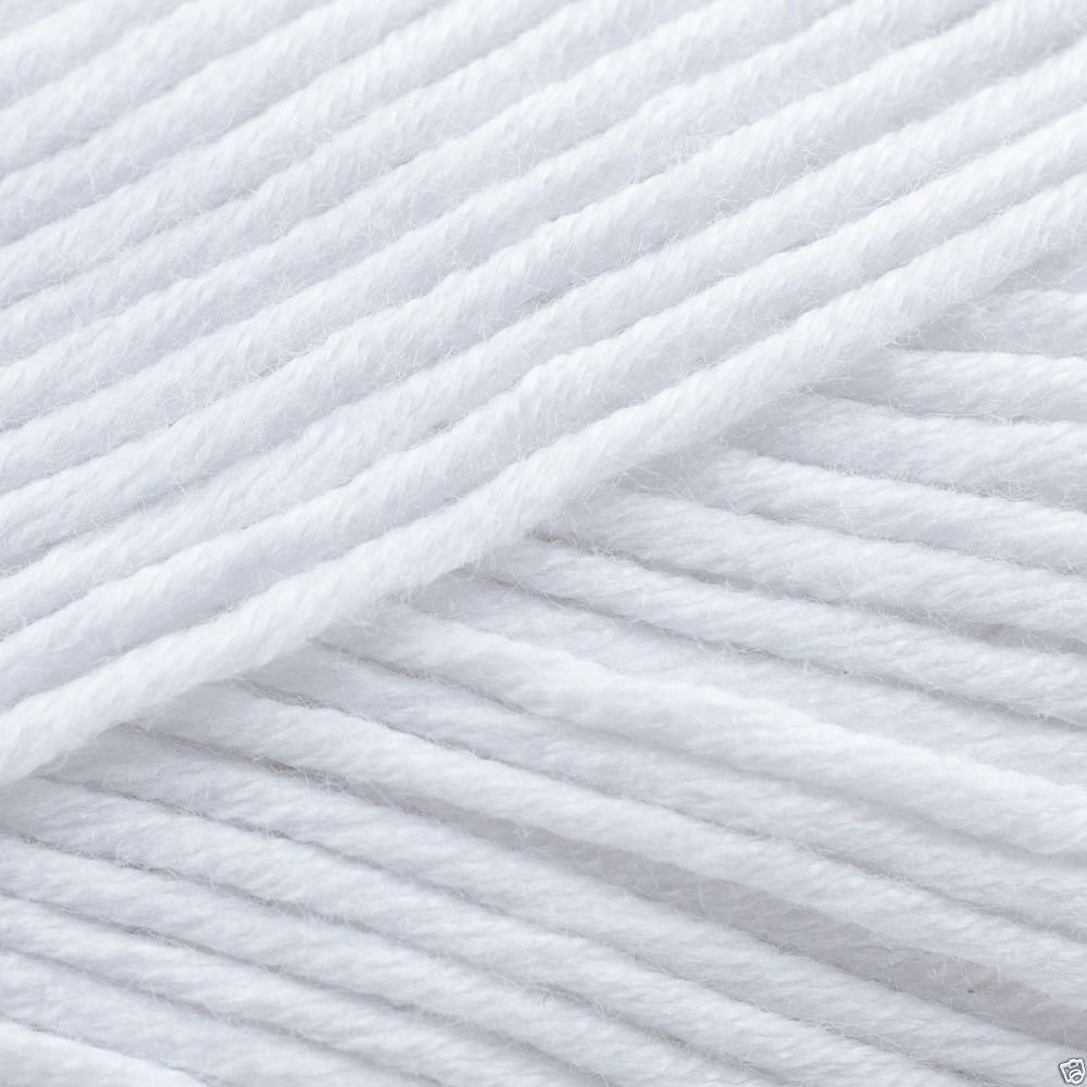 King Cole Bamboo Cotton DK Knitting Wool/Yarn 100g - 530 White