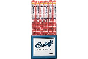 CoroBuff Cardboard Fireplace Decoration