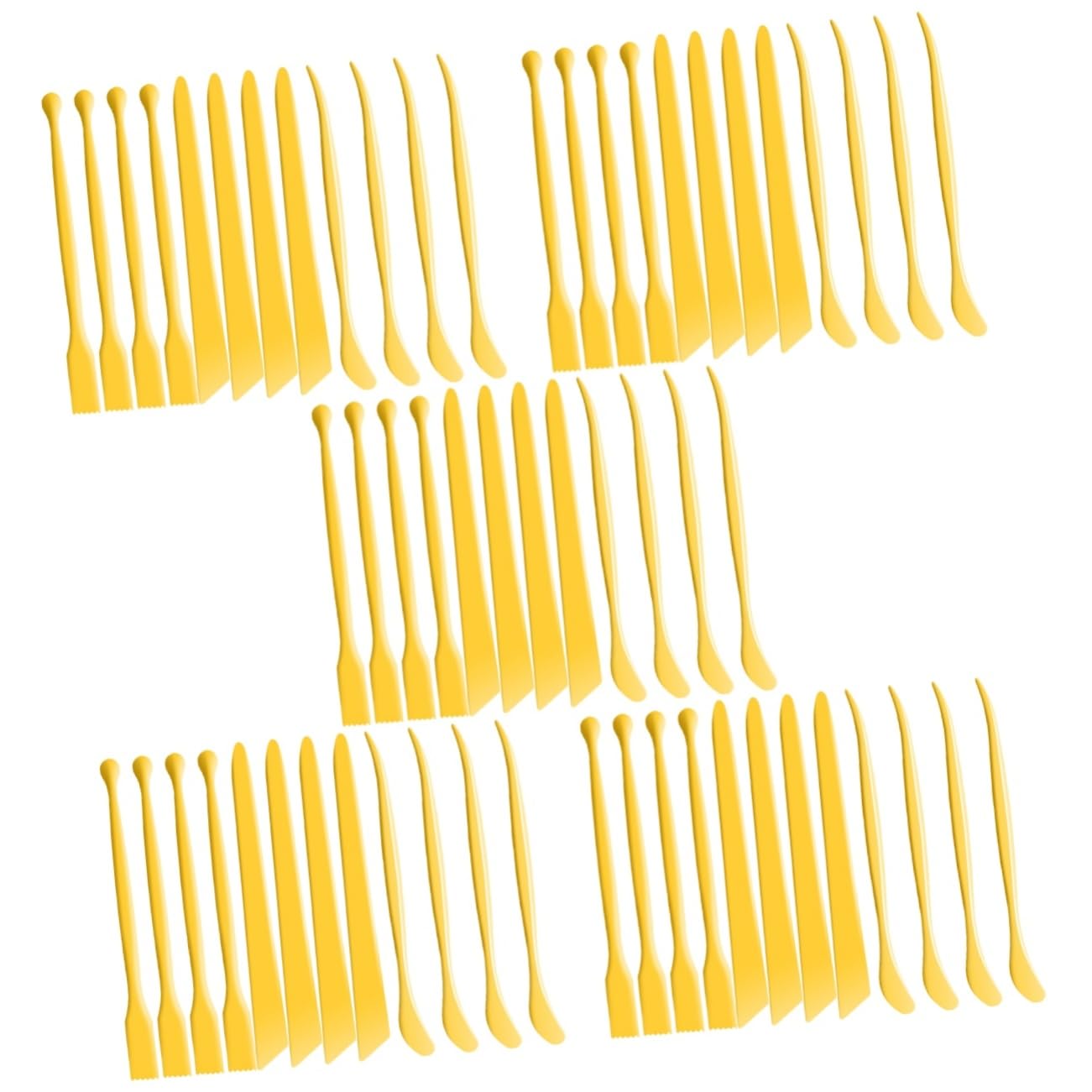 Gadpiparty 5 Set Coltello per Rifinire L'Argilla Strumenti per Argilla Polimerica Kit per Argilla Argilla Essiccata all'Aria Argilla Argentata Argilla Essiccata all'Aria 12 Pezzi*5