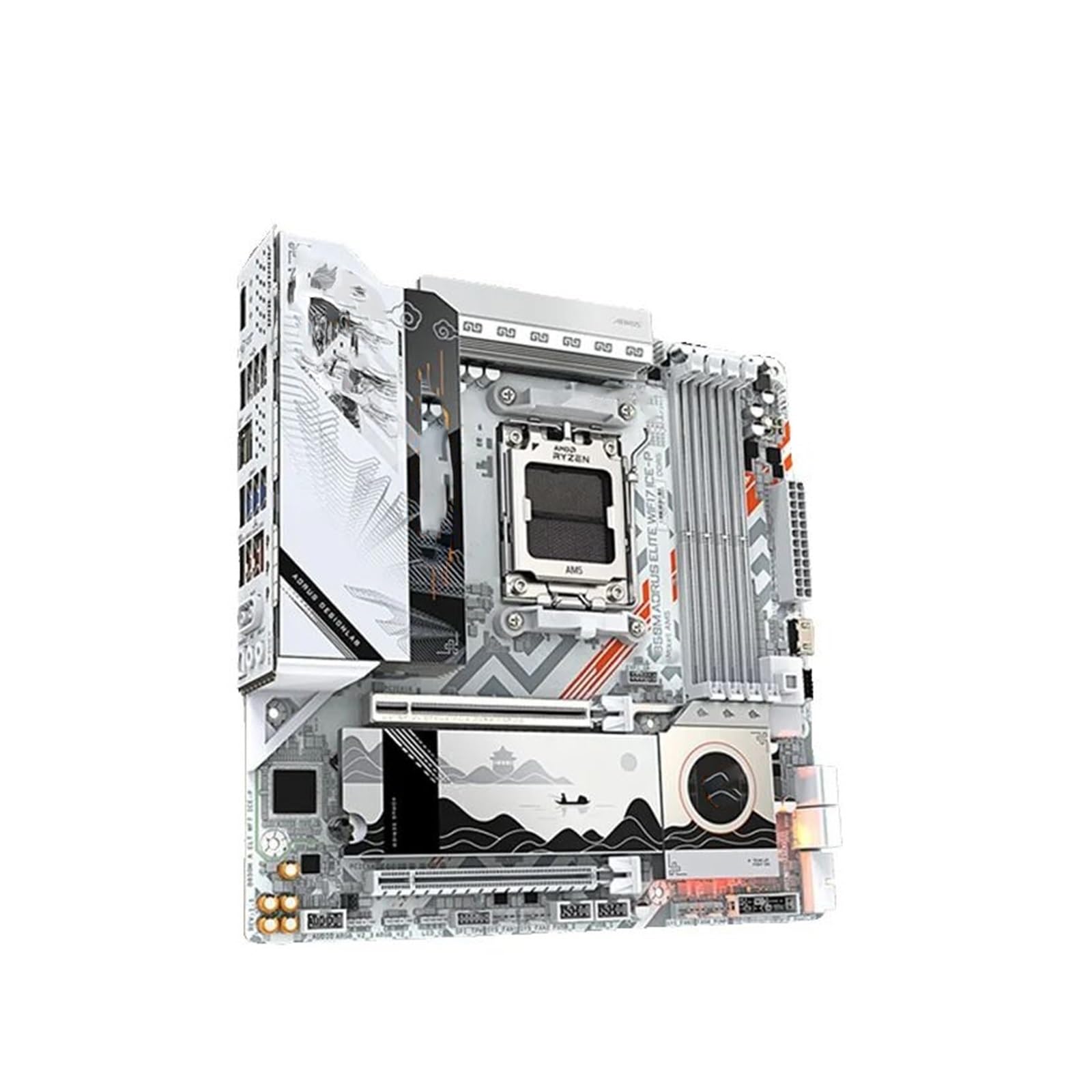 Motherboard Placa Base Fit For GIGABYTE B850M AORUS Elite WIFI7 Ice-P Micro ATX B850 CPU Ryzen Serie 9000 8000 7000 Socket AM5