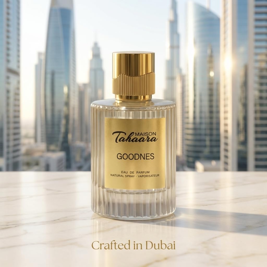 Goodnes – Fruity, Floral, Musky, Sweet – Eau de Parfum Long-Lasting Dubai Fragrance for Women, 3.4 oz / 100ML - Image 4